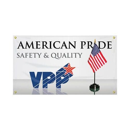 Accuform VPP Safety Banner MBR473